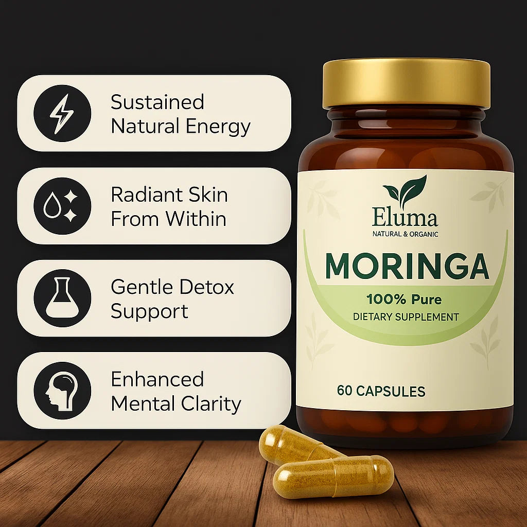 Pure Moringa Capsules – 90+ Bioavailable Nutrients That Fix What Traditional Supplements Can't Touch